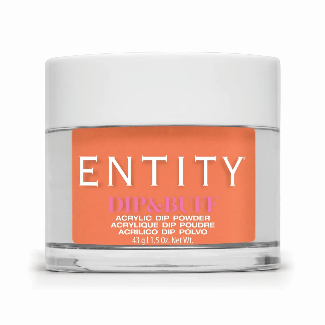 Entity Dip & Buff, "I Know I Look Good", Light Coral Creme , 43 g | 1.5 Oz. - 5301756