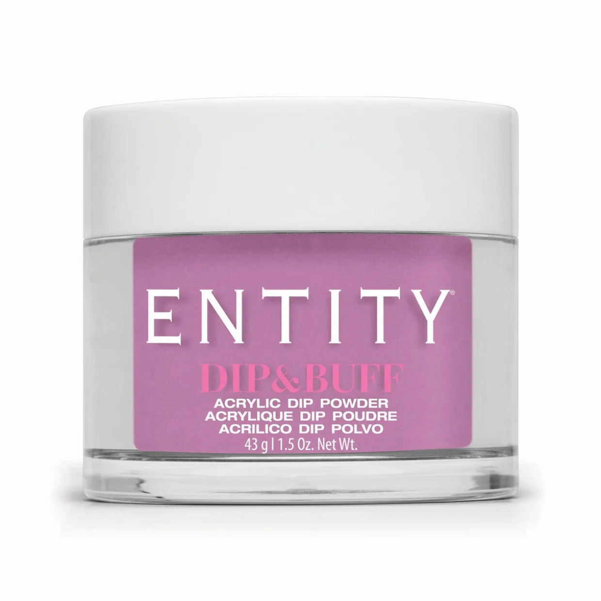 Entity Dip & Buff, "Kickin' Curves", Light Orchid Creme , 43 g | 1.5 Oz. - 5301546