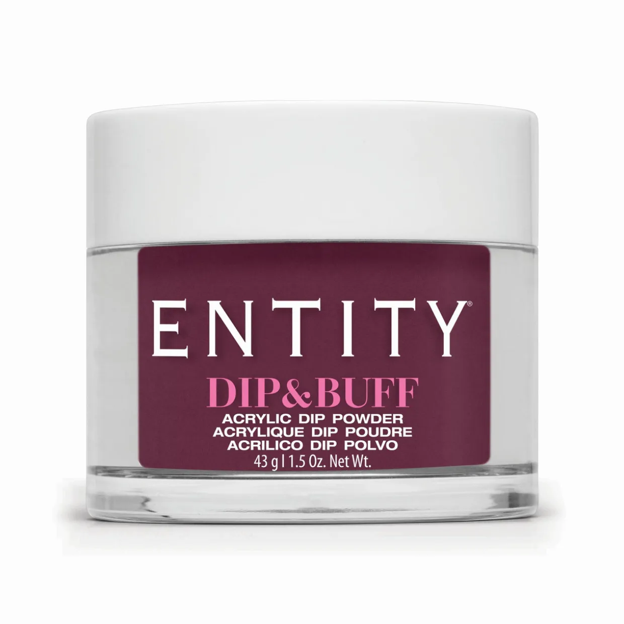 Entity Dip & Buff, "Look D'jour", Bright Plum Creme , 43 g | 1.5 Oz. - 5301834