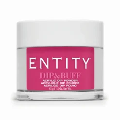 Entity Dip & Buff, "Midriffs & Mini Skirts", Medium Pink Creme , 43 g | 1.5 Oz. - 5301856