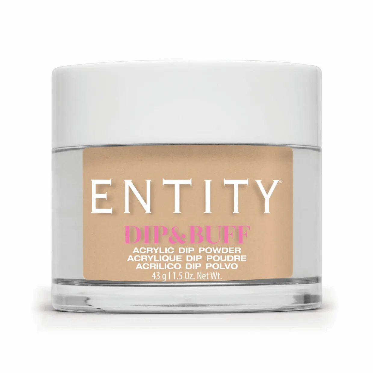 Entity Dip & Buff, "Natural Look", Khaki Creme , 43 g | 1.5 Oz. - 5301609