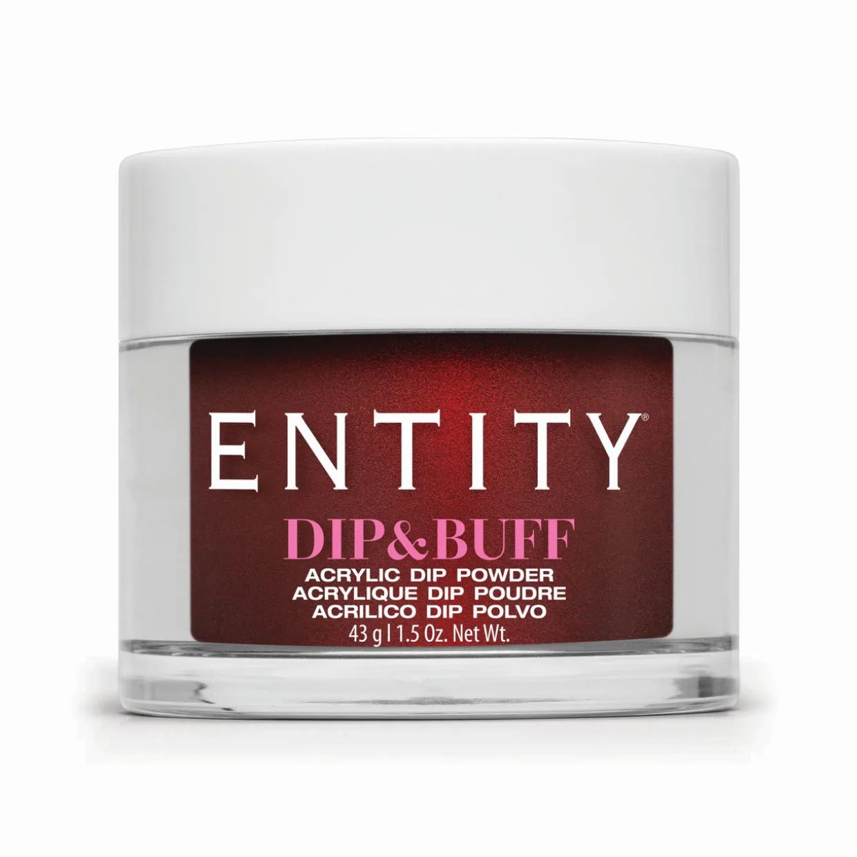 Entity Dip & Buff, "Pin Up Girl", Deep Red Pearl , 43 g | 1.5 Oz. - 5301620