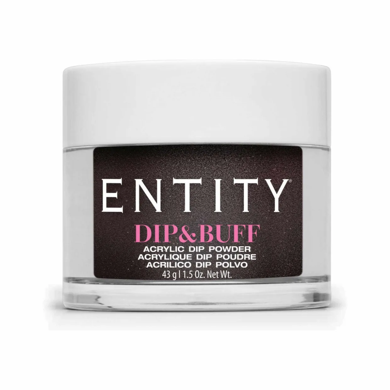 Entity Dip & Buff, "Power Suit", Brown Black Shimmer , 43 g | 1.5 Oz. - 5301635