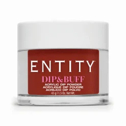 Entity Dip & Buff, "Sole Sensation", Medium Red Creme , 43 g | 1.5 Oz. - 5301515