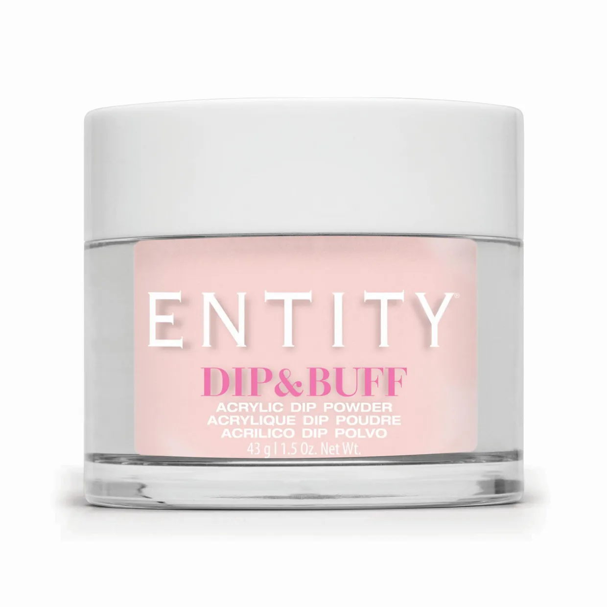 Entity Dip & Buff, "Strapless", Light Pink Sheer , 43 g | 1.5 Oz. - 5301505