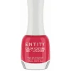 Entity Extended Wear Hybrid Gel-Lacquer "Plush Pout" - Hot Pink Red Creme
