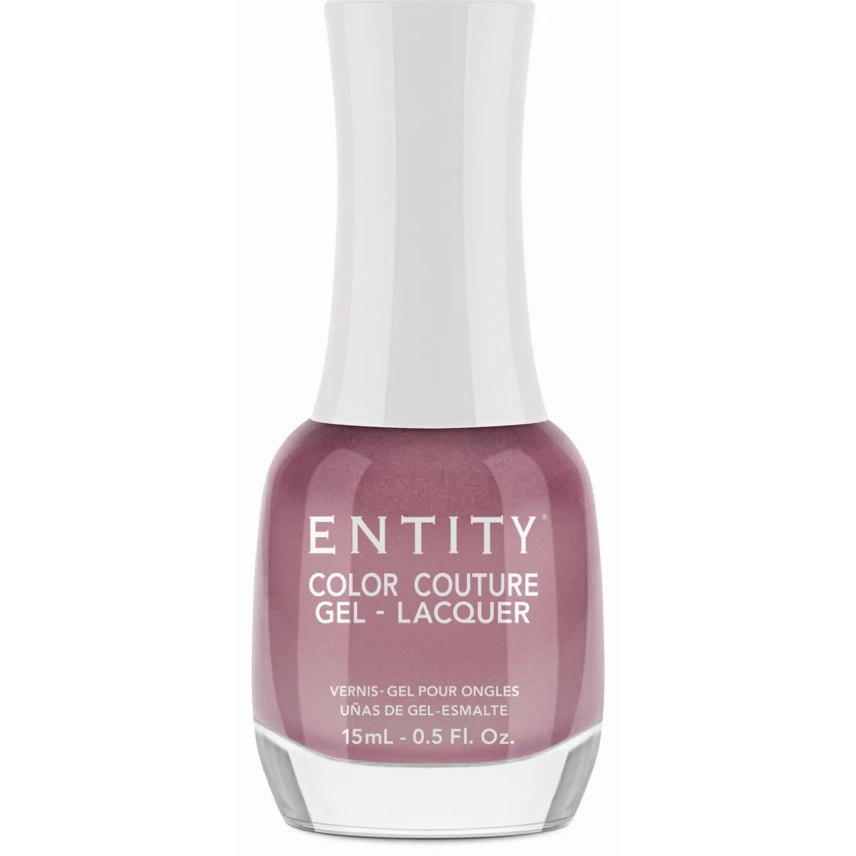 Entity Extended Wear Hybrid Gel-Lacquer "Couture'd" - Copper/Pink Frost