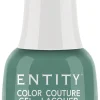 Entity Extended Wear Hybrid Gel-Lacquer "Blame It On The Mistletoe" - Slate Green Crème, 15mL|5fl