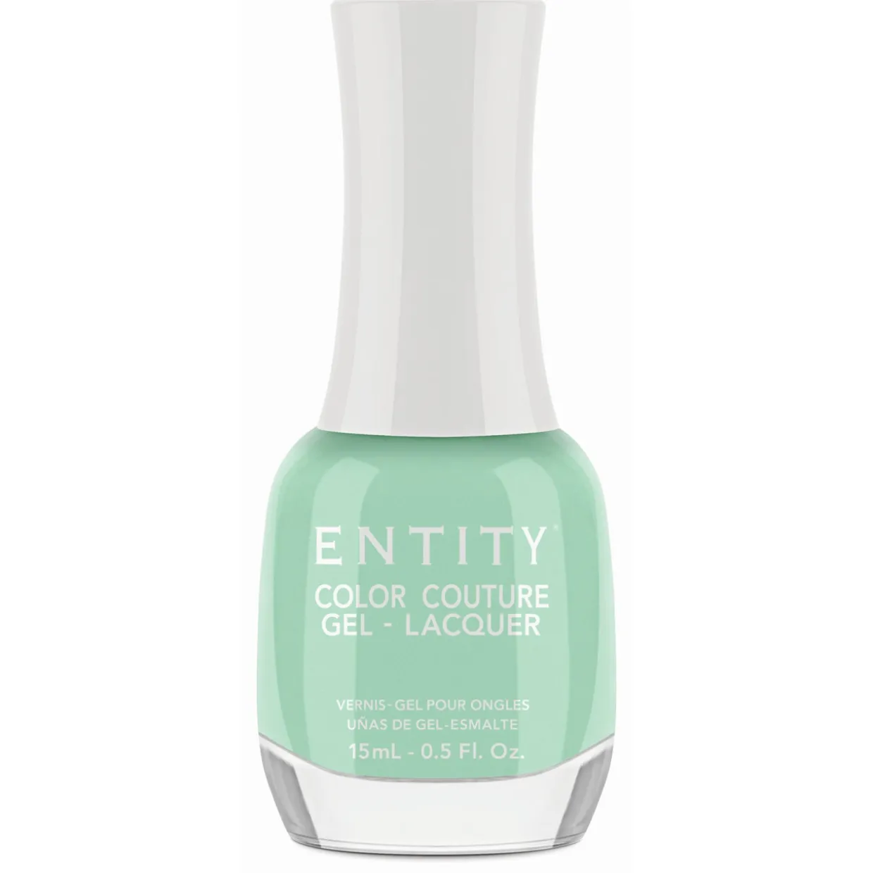 Entity Extended Wear Hybrid Gel-Lacquer "Statement Bag" - Turquoise Creme