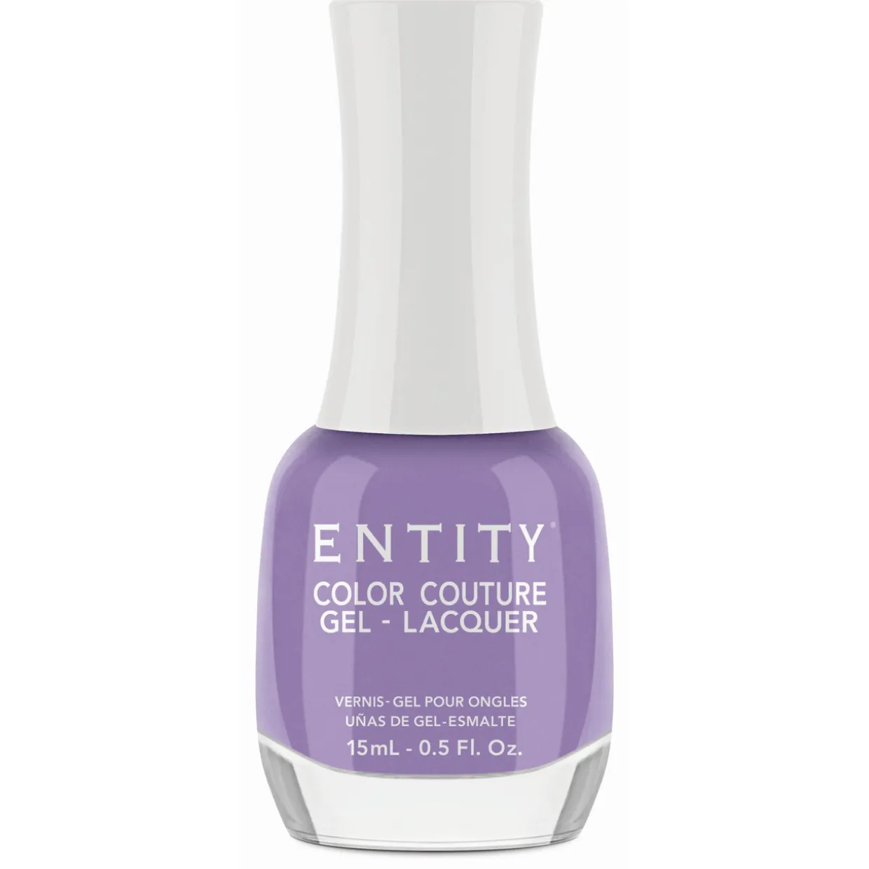 Entity Extended Wear Hybrid Gel-Lacquer "Pretty Not Prissy" - Dusty Lavender Creme