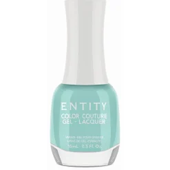 Entity Extended Wear Hybrid Gel-Lacquer "Camera Shy" - Powder Blue Shimmer
