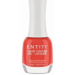 Entity Extended Wear Hybrid Gel-Lacquer "Diana-Myte" - Medium Coral Creme