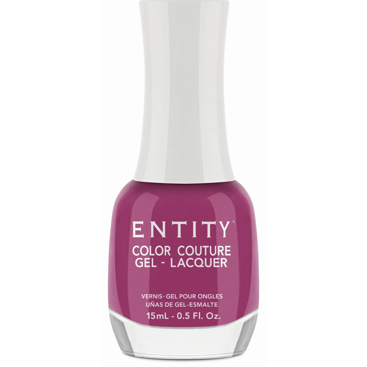 Entity Extended Wear Hybrid Gel-Lacquer "Rosy & Riveting" - Berry Pink Creme