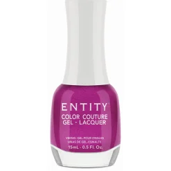 Entity Extended Wear Hybrid Gel-Lacquer "Made To Measure" - Bright Fuchsia Shimmer
