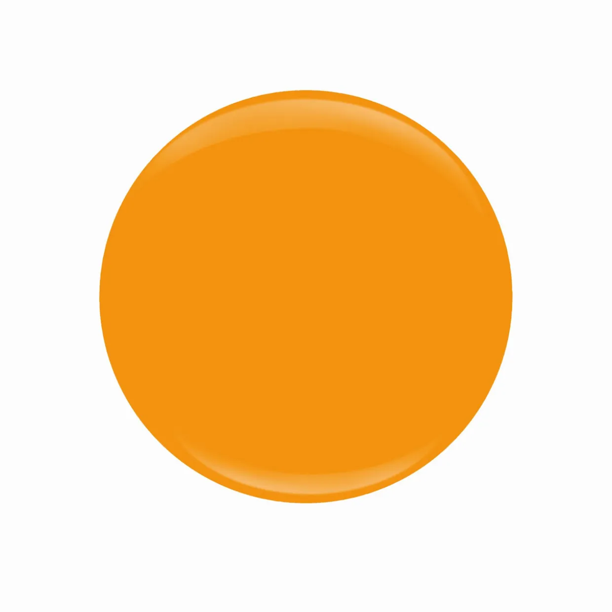 Entity Extended Wear Hybrid Gel-Lacquer "Sarong Sash" - Bright Orange Creme