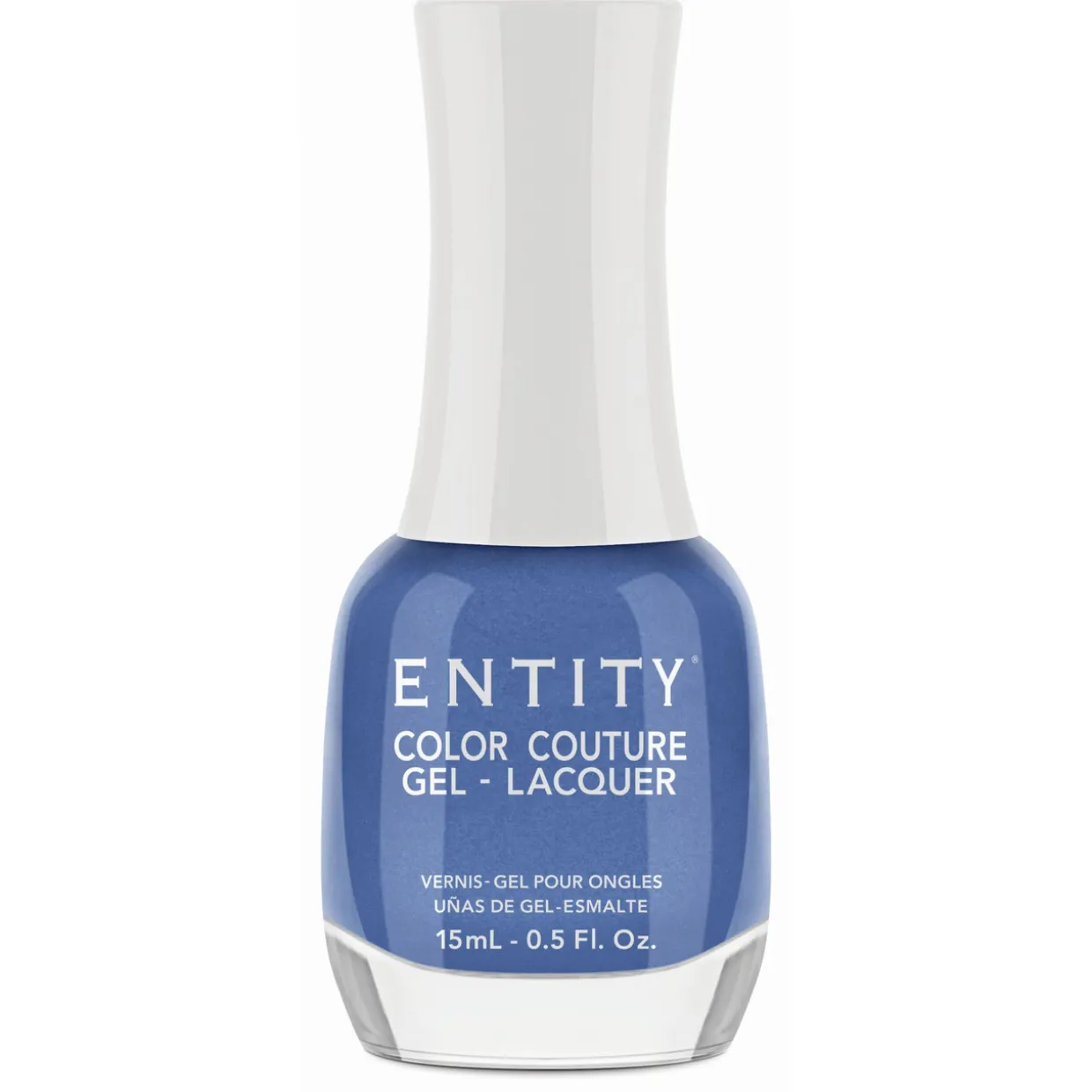 Entity Extended Wear Hybrid Gel-Lacquer "Blue Bikini" - Blue Shimmer