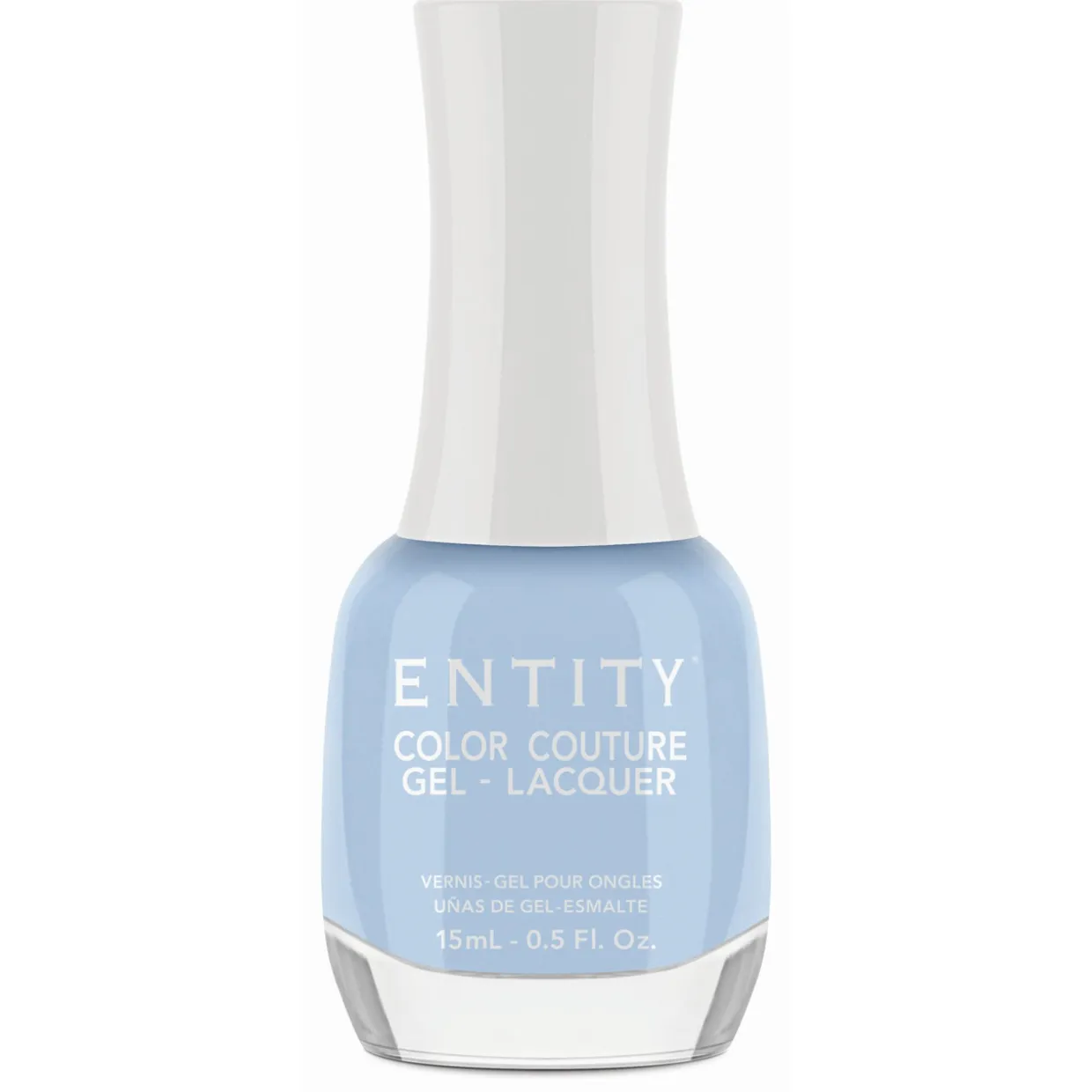 Entity Extended Wear Hybrid Gel-Lacquer "Jean Queen" - Baby Blue Creme