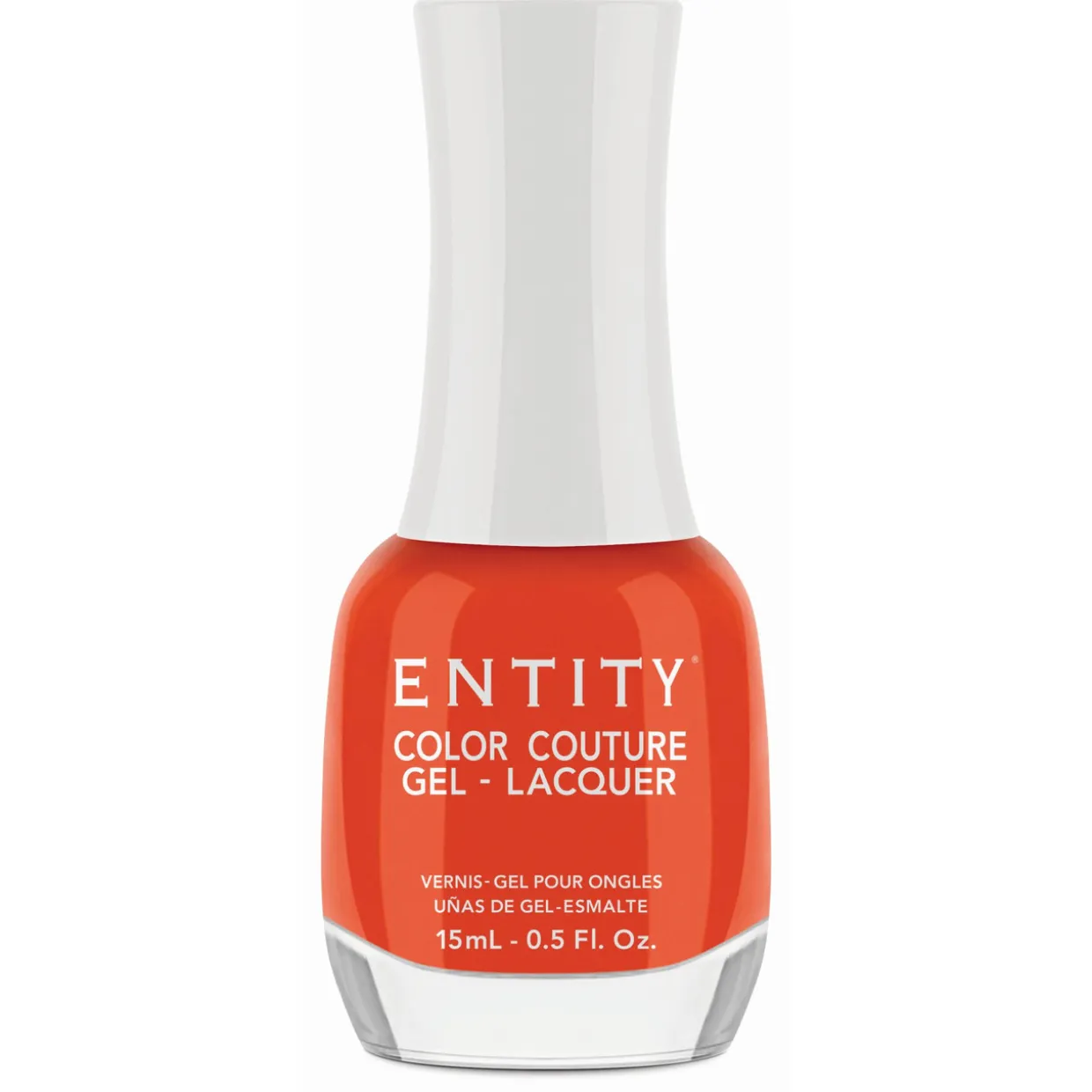 Entity Extended Wear Hybrid Gel-Lacquer "Hip Hugger Hautie" - Orange Neon Creme