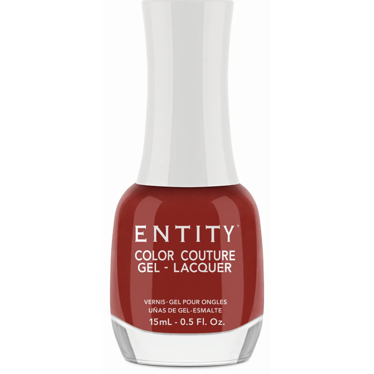 Entity Extended Wear Hybrid Gel-Lacquer "Sole Sensation" - Medium Red Creme