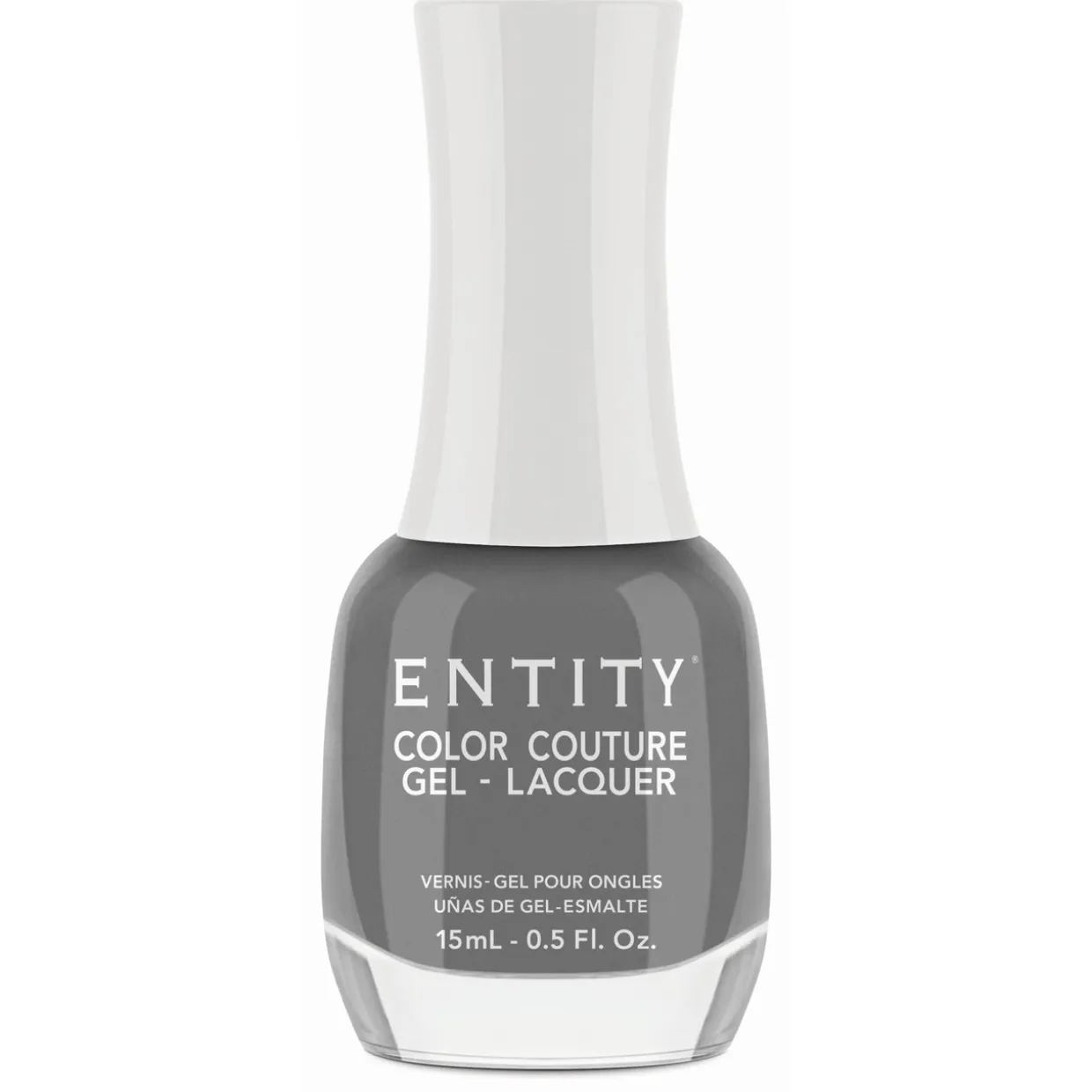 Entity Extended Wear Hybrid Gel-Lacquer "Frayed Edges" - Grey Creme