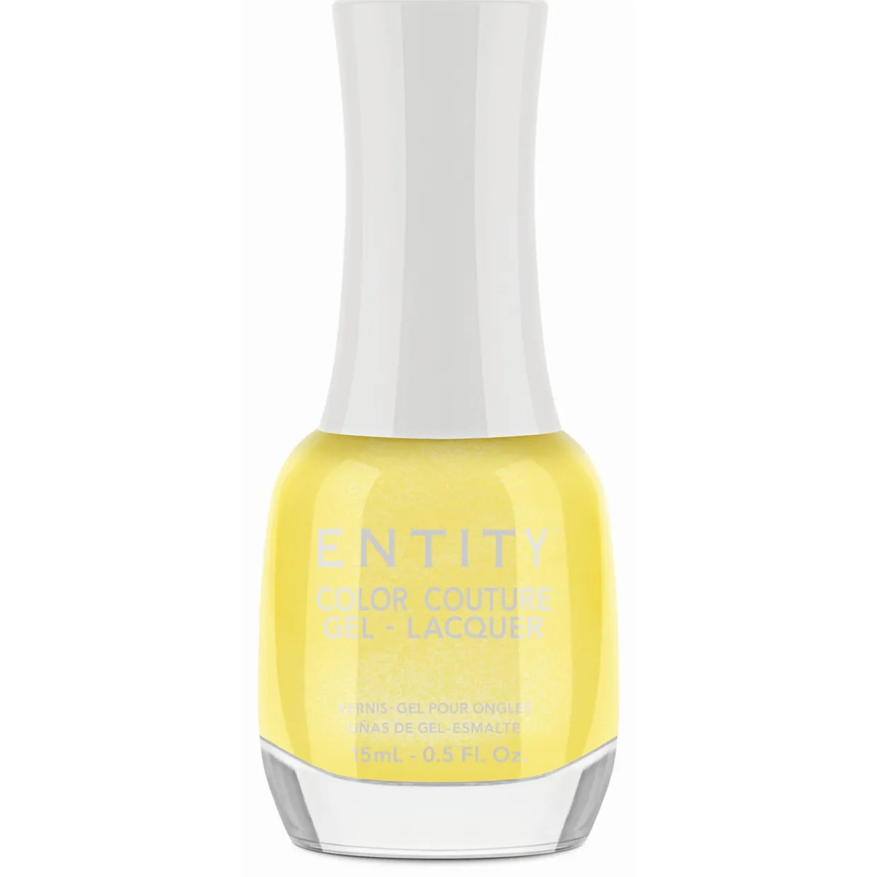 Entity Extended Wear Hybrid Gel-Lacquer "Designer Dan-De-Lyon" - Yellow Shimmer