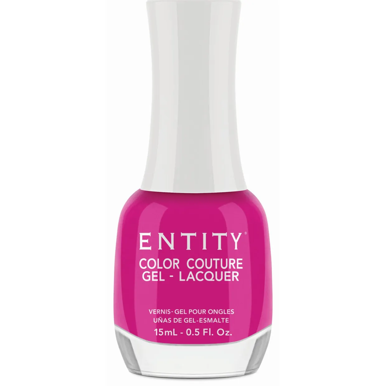 Entity Extended Wear Hybrid Gel-Lacquer "Cheer-Y Blossoms" - Hot Pink Creme