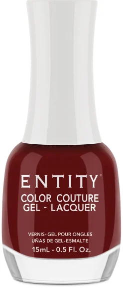 Entity Extended Wear Hybrid Gel-Lacquer "Wrap Me Up In Style" - Red Crème, 15mL|5fl