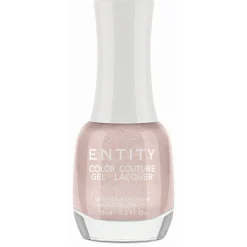 Entity Extended Wear Hybrid Gel-Lacquer "Finishing Touch" - Rose Gold Metallic