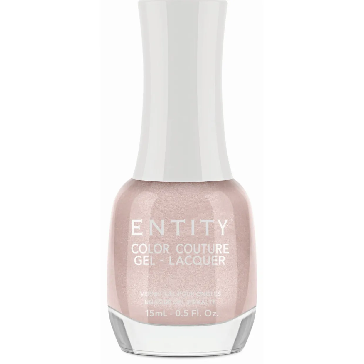 Entity Extended Wear Hybrid Gel-Lacquer "Finishing Touch" - Rose Gold Metallic