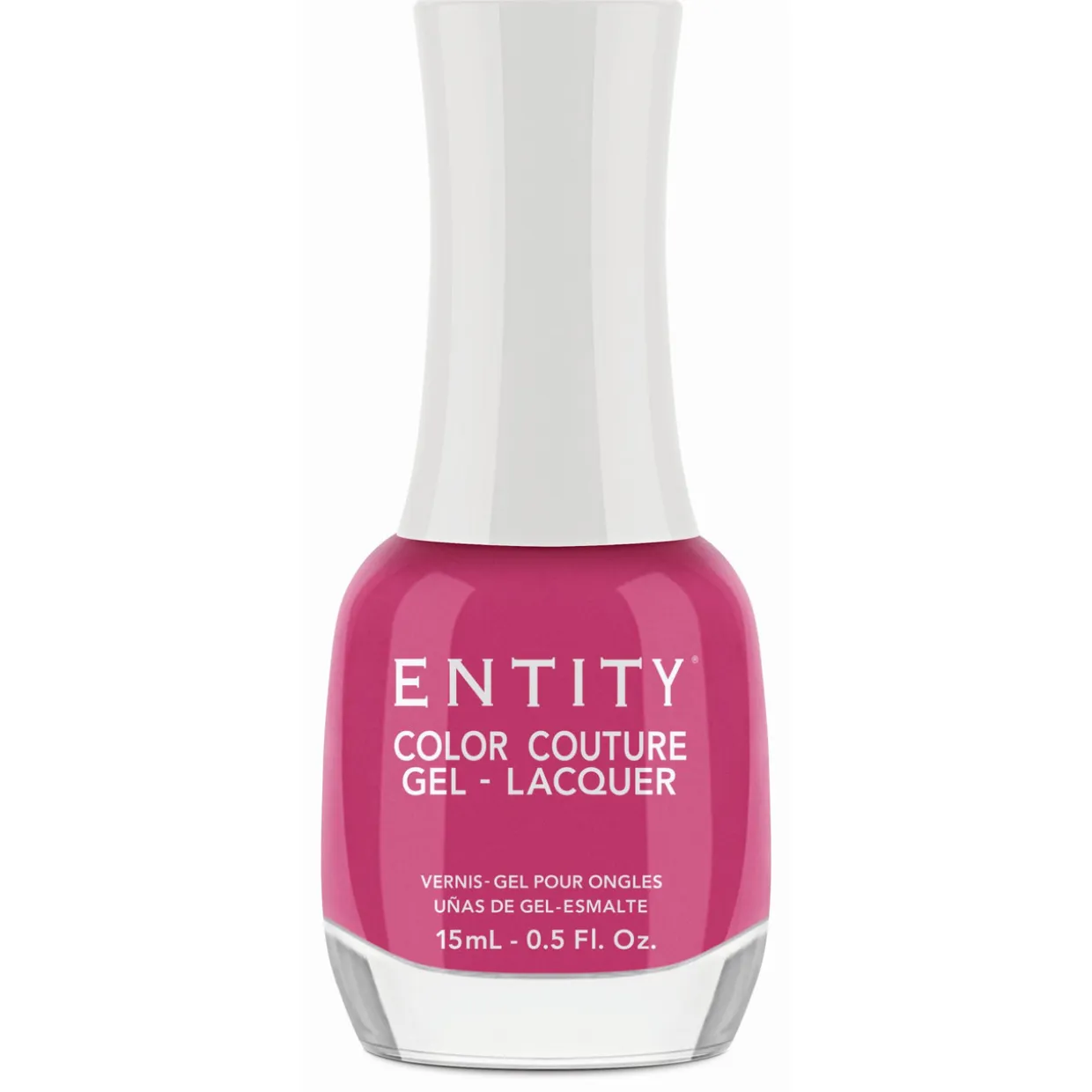 Entity Extended Wear Hybrid Gel-Lacquer "Midriffs & Mini Skirts" - Medium Pink Creme