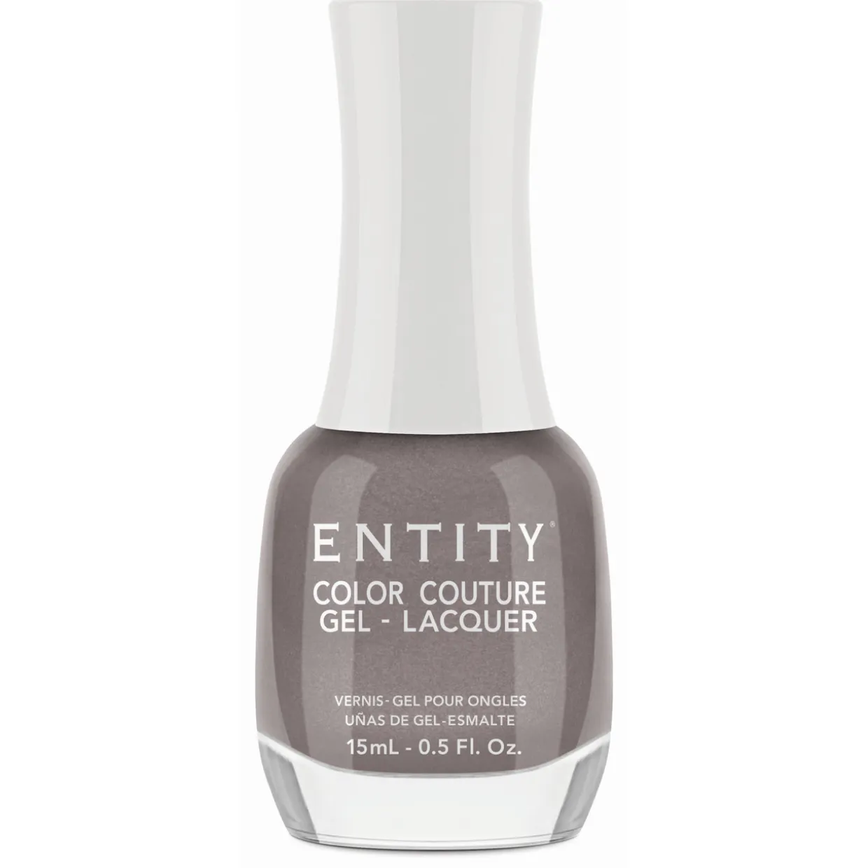 Entity Extended Wear Hybrid Gel-Lacquer "Fashion Forward" - Grey Shimmer
