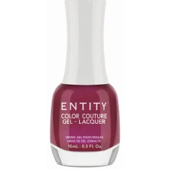 Entity Extended Wear Hybrid Gel-Lacquer "Ruby Sparks" - Berry Red Metallic