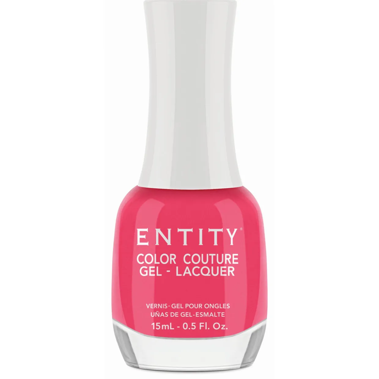 Entity Extended Wear Hybrid Gel-Lacquer "Barefoot And Beautiful" - Bold Medium Pink Creme