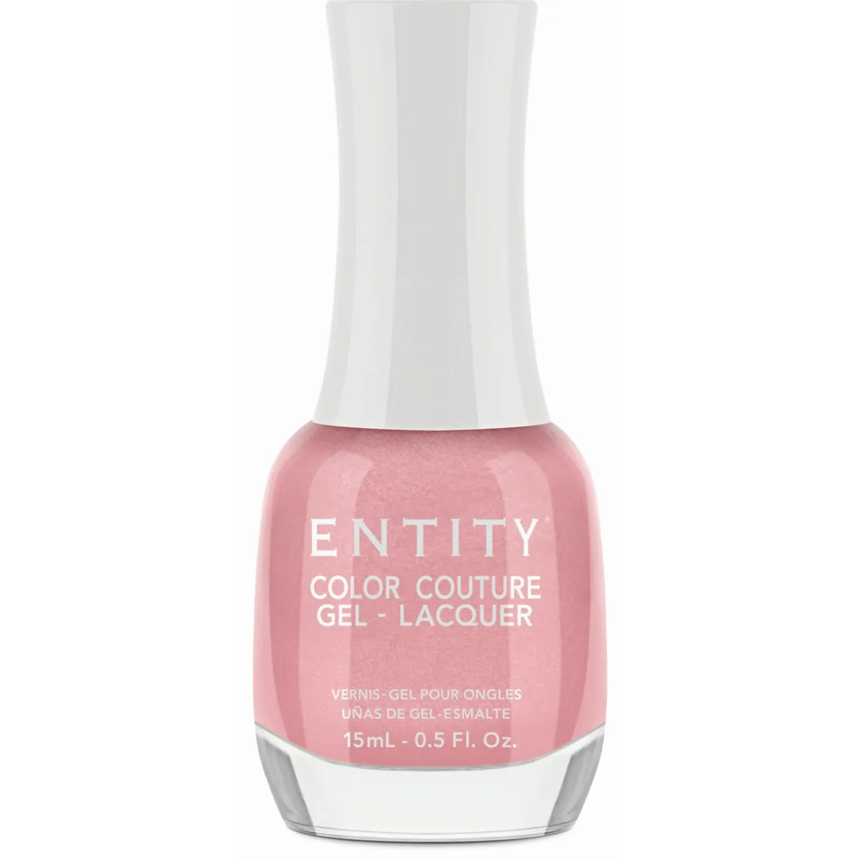 Entity Extended Wear Hybrid Gel-Lacquer "Blushing Bloomers" - Light Pink Shimmer