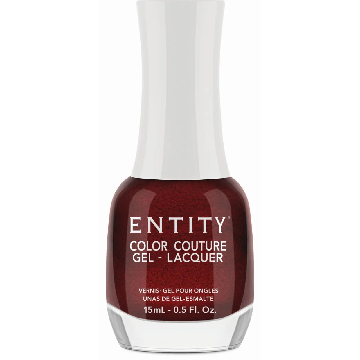 Entity Extended Wear Hybrid Gel-Lacquer "Pin Up Girl" - Deep Red Pearl