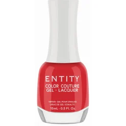 Entity Extended Wear Hybrid Gel-Lacquer "Mad For Plaid" - Orange Red Creme