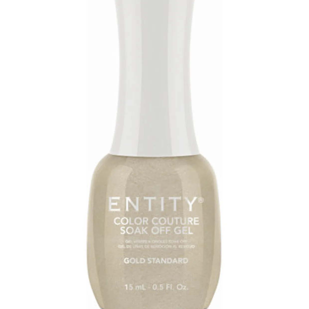 Entity One Color Couture Gel Polish "Gold Standard" - Soft Gold Metallic