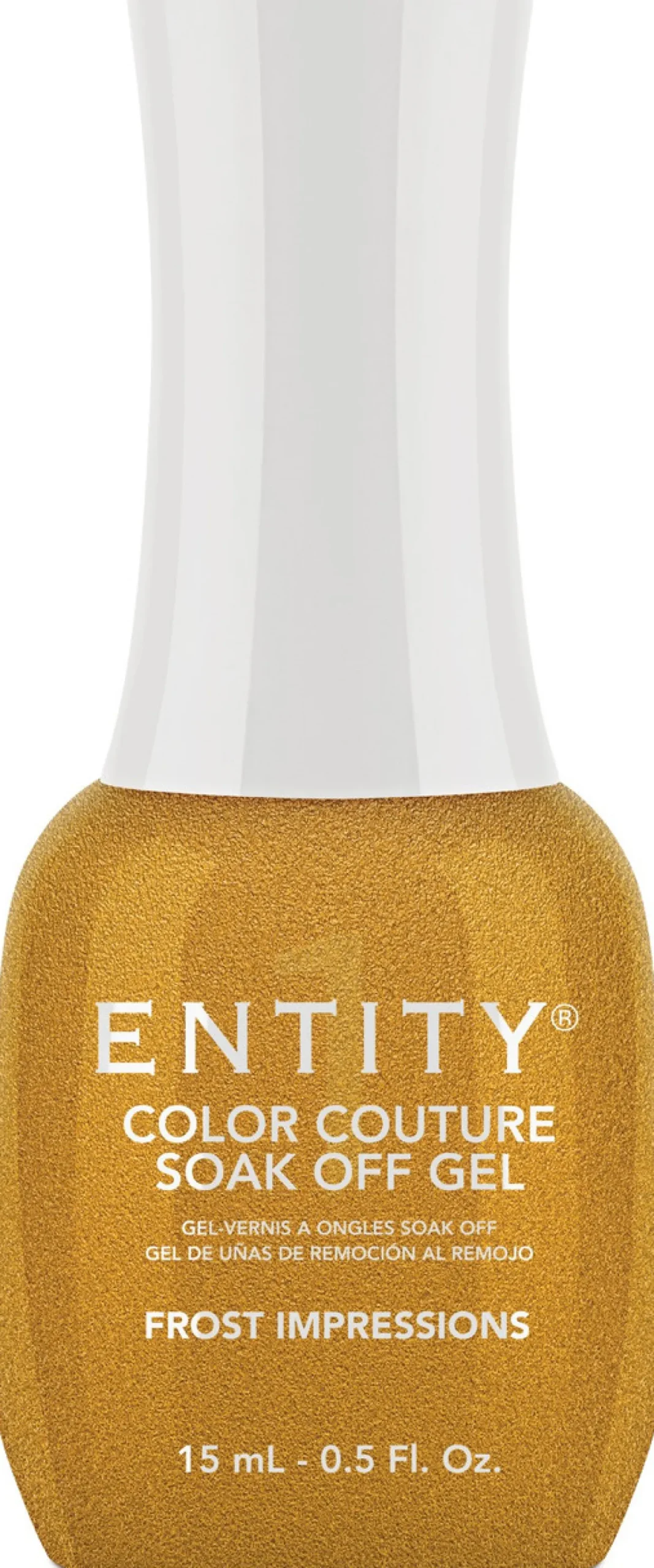 Entity One Color Couture Gel Polish "Frost Impressions" Gold Yellow Pearl, 15mL|5fl