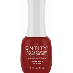 Entity One Color Couture Gel Polish "Do My Nails Look Fat" - Hot Red Creme