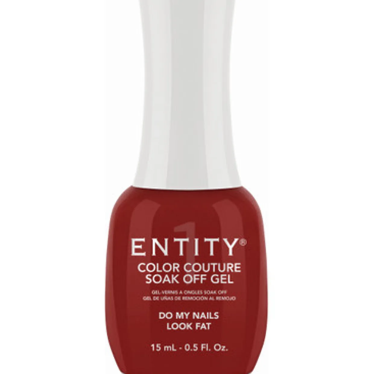 Entity One Color Couture Gel Polish "Do My Nails Look Fat" - Hot Red Creme