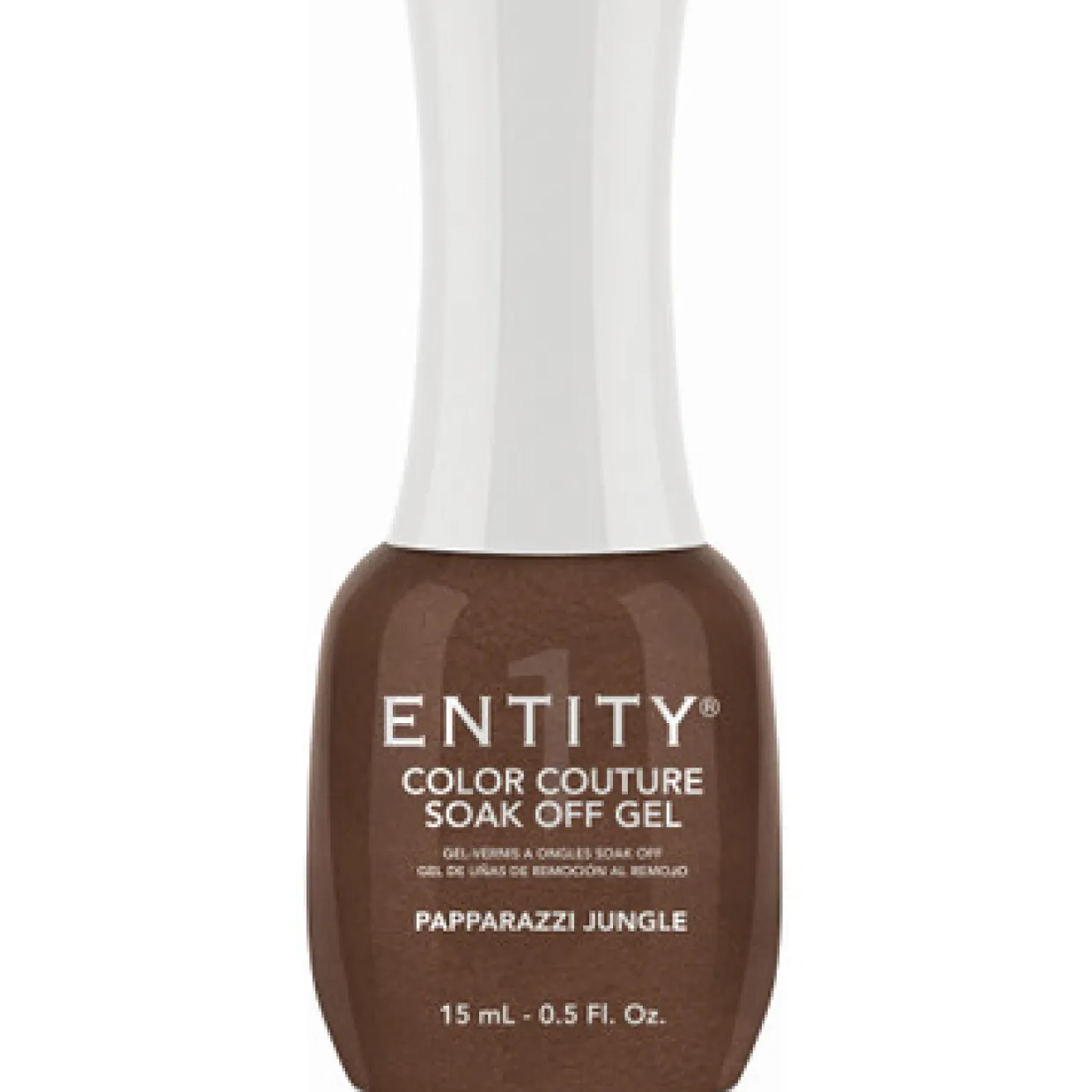 Entity One Color Couture Gel Polish "Paparazzi Jungle" - Brown Shimmer