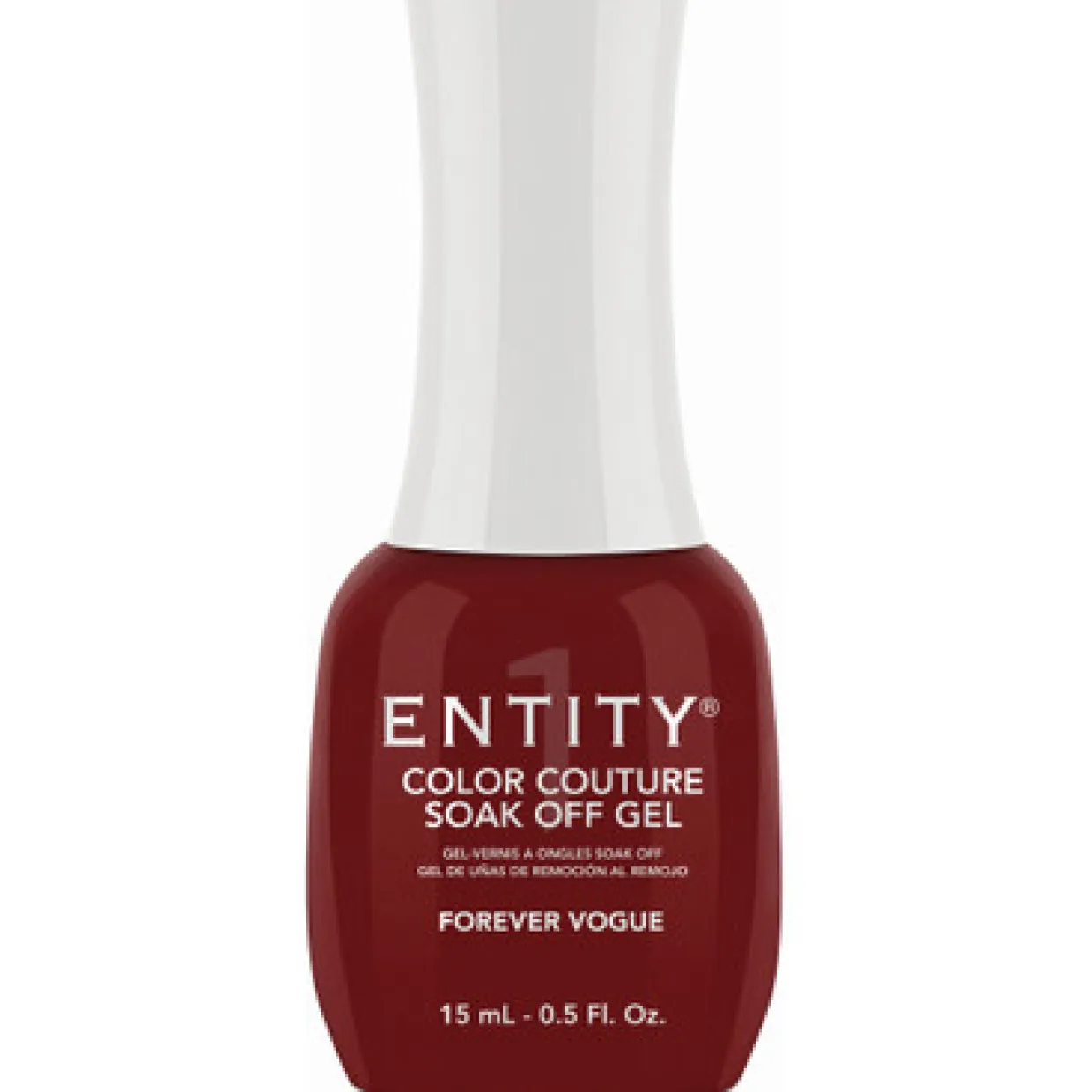 Entity One Color Couture Gel Polish "Forever Vogue" - Maroon Creme