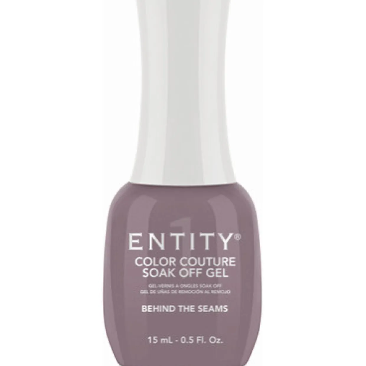 Entity One Color Couture Gel Polish "Behind The Seams" - Purple Taupe Creme