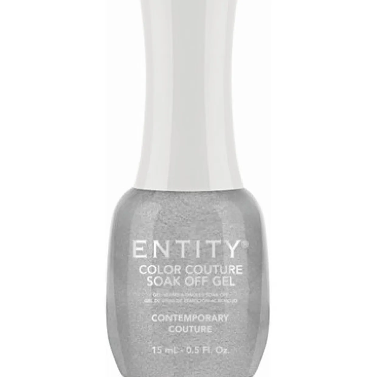 Entity One Color Couture Gel Polish "Contemporary Couture" - Silver Metallic