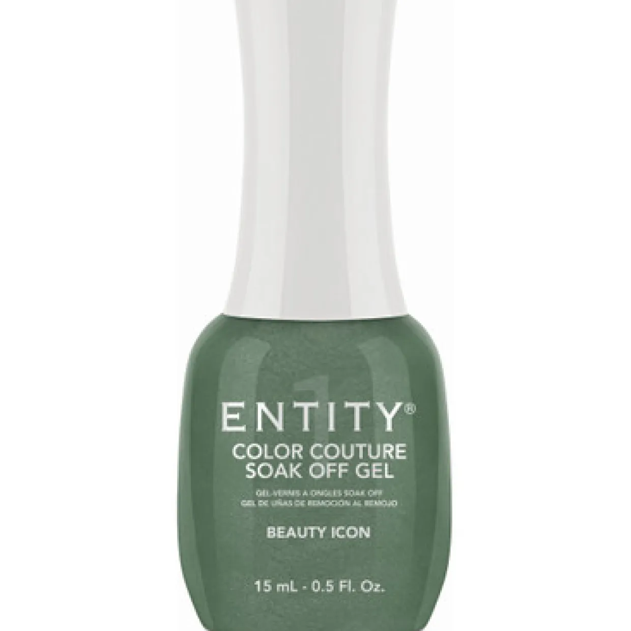 Entity One Color Couture Gel Polish "Beauty Icon" - Sage Green Shimmer