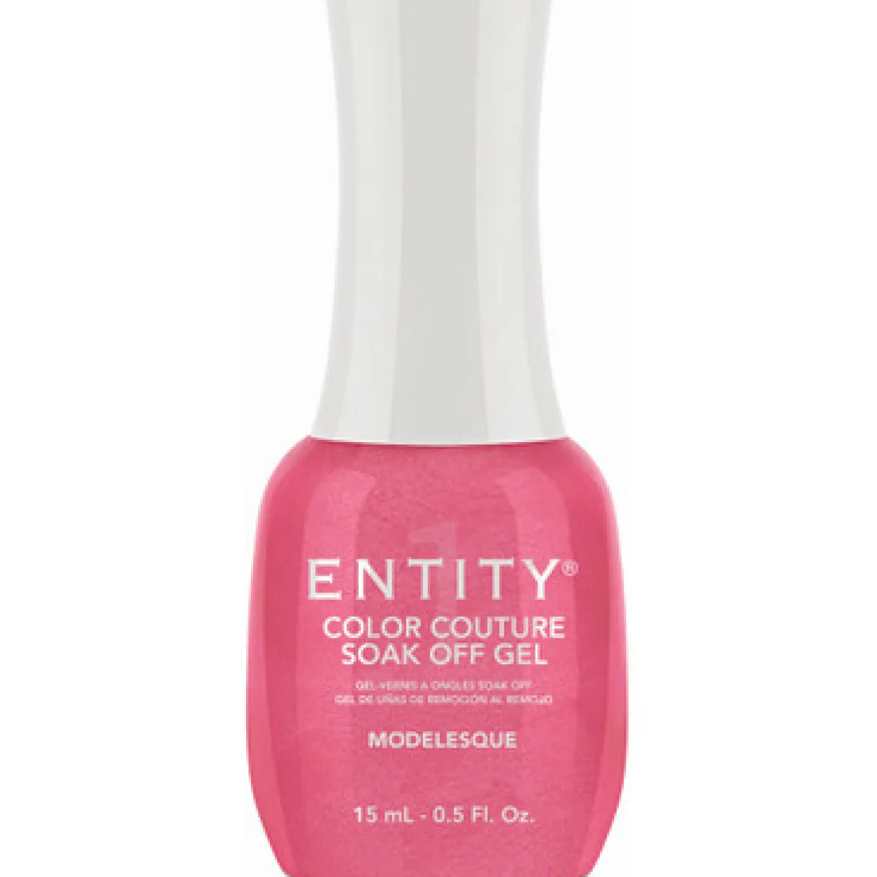 Entity One Color Couture Gel Polish "Modelesque" - Medium Pink Shimmer