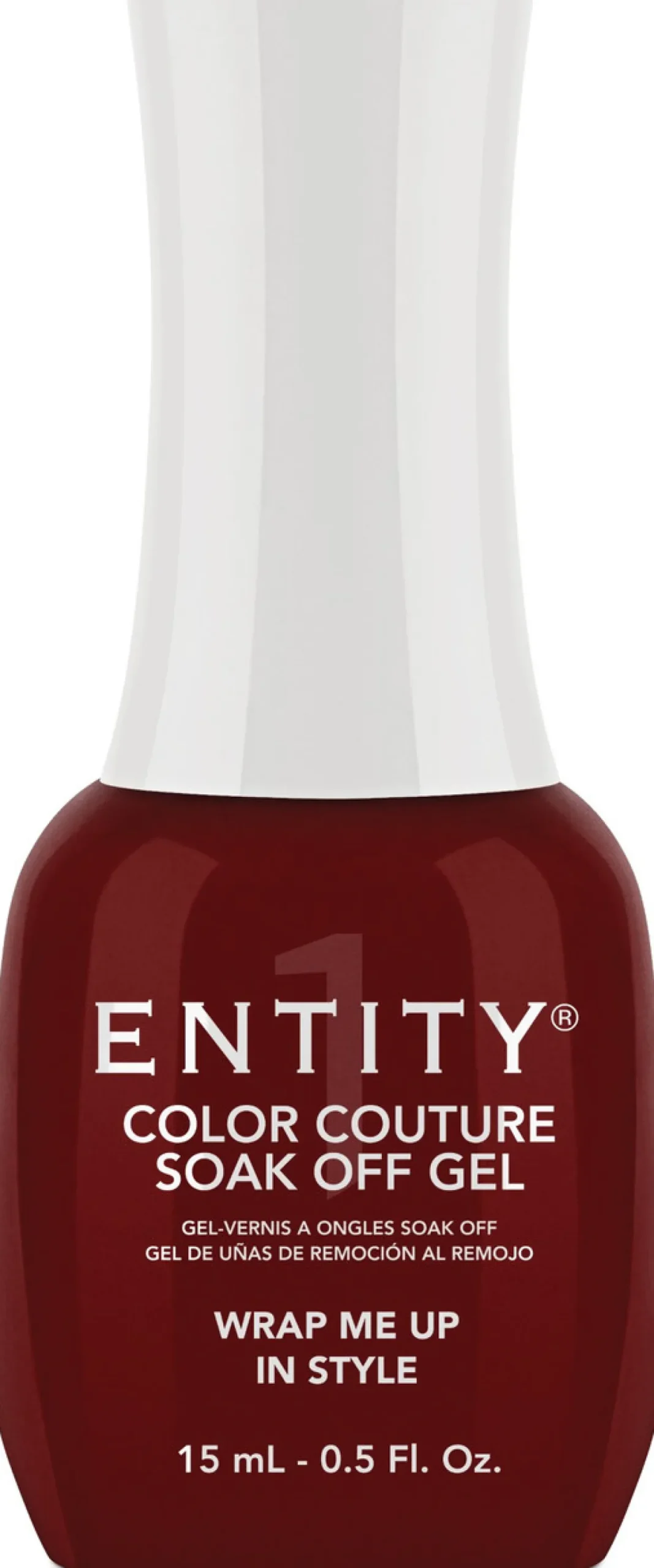Entity "Wrap Me Up In Style" Duo - Includes Gel Polish and Lacquer - Red Creme
