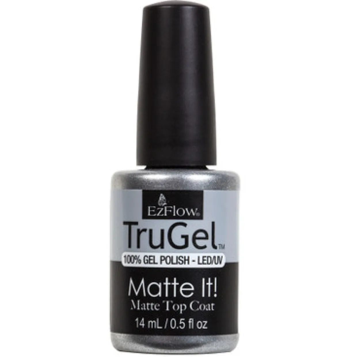 EZ Flow TruGel Matte It! Top Coat, 14 mL / 0.5 fl oz