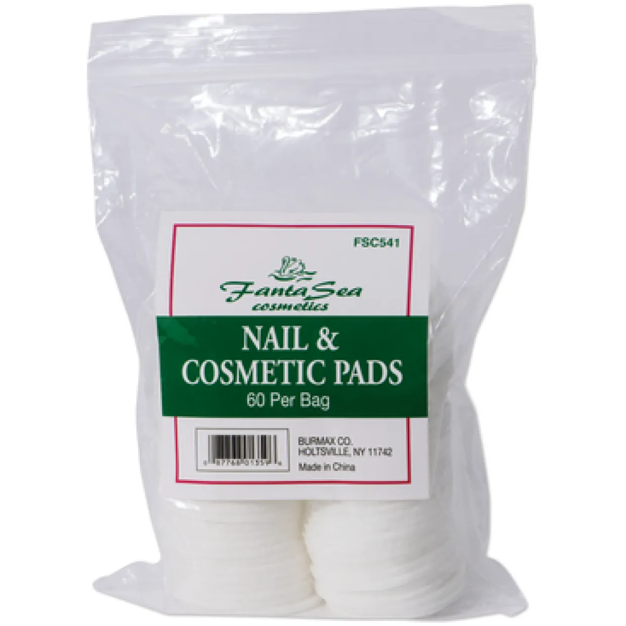 FantaSea 1-3/4" Nail & Cosmetic Pads, bag of 60