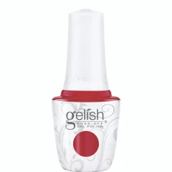 Gelish 18G Plus LED Light with Red Shimmer Soak-Off Gel Polish + Top and Base Coats